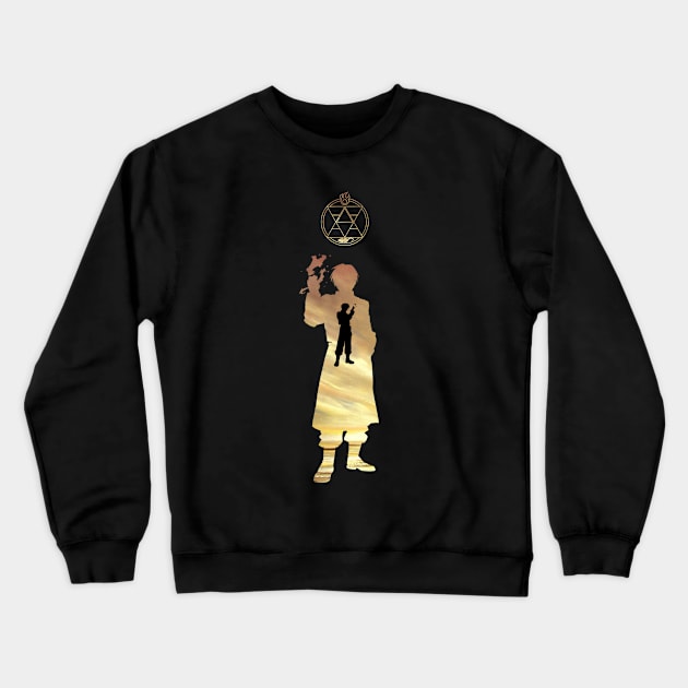 Roy Mustang - Fullmetal Alchemist Brotherhood Crewneck Sweatshirt by Blason